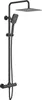 Rainsworth Duschsystem mit Thermostat, 25cm Edelstahl Produktbild-Vorschau 1