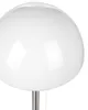 BELIANI Tischlampe Silber Metallsockel, Glasschirm, Produktbild-Vorschau 3