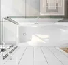 B:120xT:75xH:140cm Rechts Montage Badewannenaufsatz mit Produktbild-Vorschau 4