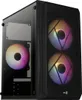 Aerocool CS107V2 ATX Semi-Tower Gehäuse Schwarz Produktbild-Vorschau 3
