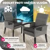 TecTake 404806, Polyester, Guma, Šedá Náhled obrázku produktu 6