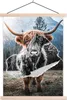 MuchoWow® Textilposter Schottisches Hochlandrind - Tiere - Produktbild-Vorschau 1