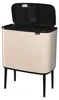Brabantia Odpadkový kôš Bo Touch Bin 3 x 11 l Soft Beige Náhľad obrázku produktu 3