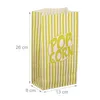 Relaxdays Popcorntüten, 144er Set, gestreift, Retro-Optik, Produktbild-Vorschau 4