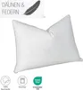 Kopfkissen Feder Daune 40x80cm Baumwolle Natur Hotel Produktbild-Vorschau 1
