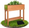TTL GARDEN Balkon Hochbeet S 80x30x80 cm – Holz Produktbild-Vorschau 2