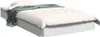 vidaXL Postel White 90x190 cm Dřevěný materiál Náhled obrázku produktu 1