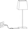 Tischlampe Leo, 3D Papierstern, Holz, Metall, E14 Produktbild-Vorschau 9
