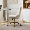 Clinvia Home Office-Stuhl, drehbarer Bürostuhl mit Produktbild-Vorschau 2