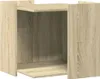 vidaXL Kuweta biała 53x53x51 cm Materiał drewnopochodny Podgląd zdjęcia produktu 14