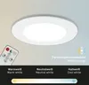 LED vstavané svietidlá sada 3 bielych okrúhlych svietidiel Náhľad obrázku produktu 14