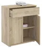 Kommode Sideboard Schrank TOMMY in Sonoma Eiche, Anrichte Produktbild-Vorschau 1
