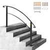 VEVOR Main courante d'escalier en fer forgé Noir Bureau Voir les images du produit 2