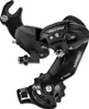 A black bicycle derailleur is shown against a white background. Produktbild-Vorschau
