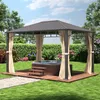 Zahradní altán 3x4 m - Hardtop ocelová střecha - vč. 4 Náhled obrázku produktu 4