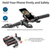 Czarny uchwyt na telefon rowerowy ze stopu aluminium, Podgląd zdjęcia produktu 16