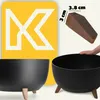 KADAX Pot de fleurs en plastique "Luri", bac à fleurs avec Voir les images du produit 2