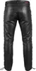 Rear view of black leather pants. Produktbild-Vorschau