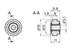 Laufrolle Durchmesser 19 mm I-Typ Nut 5 Produktbild-Vorschau 3