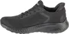 A side view of a black Skechers Bobs Squad Chaos sneaker. Produktbild-Vorschau