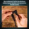100W Power Cable - Philips Hue Outdoor - Black - Electric Anteprima dell’immagine prodotto 5