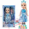 Elsa Frozen singende, leuchtende große Puppe - Geschenk für Produktbild-Vorschau 3