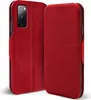 A red flip case for a smartphone is shown against a white background. Produktbild-Vorschau