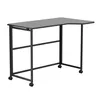 Klappbarer Schreibtisch „Maclean“ schwarz fahrbar 100 x 65 Produktbild-Vorschau 12