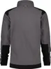 DASSY® Kazan Zweifarbige Fleecejacke ZEMENTGRAU/SCHWARZ Produktbild-Vorschau 3