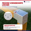 GeZu Impex Pfostenecke 2 Balken 121 x 121 mm Feuerverzinkt Produktbild-Vorschau 6