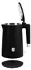 A black electric kettle with its lid open, shown on a white background. Náhľad obrázku produktu
