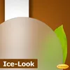 Kaminbodenplatte Ice-Look Form M5  400 x 700 x 6mm - Produktbild-Vorschau 3