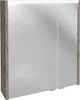 Fackelmann LED Spiegelschrank DV 60 cm breit, Braun hell Produktbild-Vorschau 1