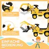 HOMCOM Sitzbagger Aufsitzbagger mit Schaufel, Hupe, für Produktbild-Vorschau 4