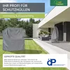 Premium Schutzhülle Gartenliege, Größe:225 x 85 x 40 cm Produktbild-Vorschau 3