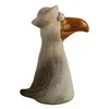 Gartenfigur Möwe aus Keramik Zaunhocker Dekofigur Produktbild-Vorschau 2