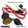 M58C KFZ Einbau Steckdose 12V/24V – Wasserdicht Produktbild-Vorschau 5