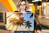 MuchoWow® Laptop Aufkleber Sticker Cover Palme - Sonne - Produktbild-Vorschau 5