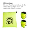 Diabolo Freizeitsport Weiche Poi UV reaktiv Spiral Poi Produktbild-Vorschau 5