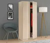 Kleiderschrank 2 Türen - Schlafzimmer Schrank Braun Eiche Produktbild-Vorschau 6