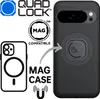 Collage showing a phone case and its magnetic attachment system. Produktbild-Vorschau