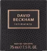 David Beckham Intimately 75ml, Pánské, 75 ml, Nedoplnitelná Náhled obrázku produktu 15