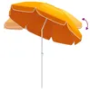 vidaXL Garten-Sonnenschirm 160 cm 170T Polyester Orange Produktbild-Vorschau 6