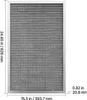 SucceBuy 16x25x1 Hliníkový elektrostatický vzduchový filter Náhľad obrázku produktu 8