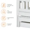 Hochbett 90x200 Etagenbett Kinderbett Jugendbett Stockbett Produktbild-Vorschau 19