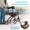 Rollator Faltbar und Leicht mit Sitz - NUR 5,95 KG - Produktbild-Vorschau 10