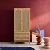 sweeek - Kleiderschrank mit 2 Türen, 2 Schubladen und Produktbild-Vorschau 6