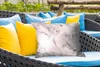 MuchoWow® Outdoor Kissen - Marmor - Textur - Grau - Schwarz Produktbild-Vorschau 4