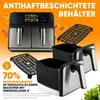 ProfiCook® Heißluftfritteuse XXL mit 2 Kammern | 8L Produktbild-Vorschau 6