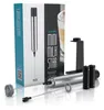 Arendo milk frother, stand, and batteries on a white background. Produktbild-Vorschau